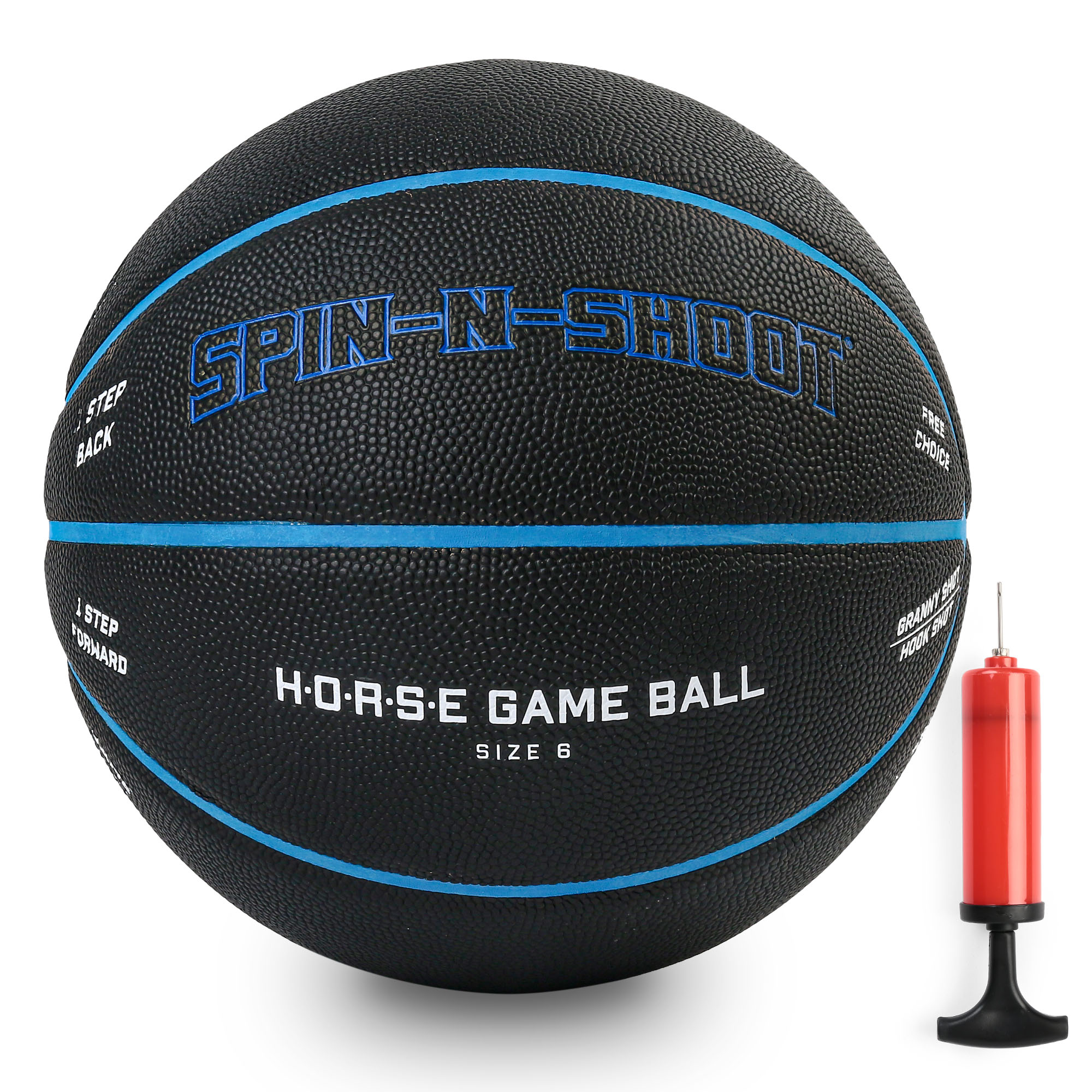 LotFancy Indoor Outdoor Basketball, 28.5 in, Patented Horse Game