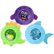 LotFancy Kid Ice Pack for Boo Boos, 3 Pack Reusable Gel Cold Pack for Kids, 4.6 in