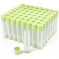 thumbnail image 1 of LotFancy Lip Balm Tubes Empty, 60Pcs 5.5ml (3/16 oz) Clear Plastic Lip Balm Container Tubes, 1 of 6