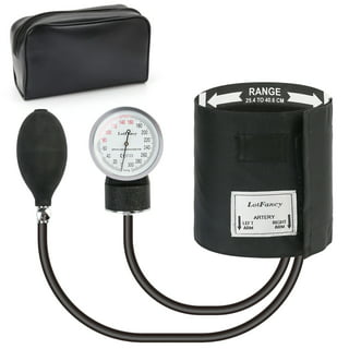 MEDVICE Manual Blood Pressure Cuff - Universal Size Aneroid  Sphygmomanometer - Nurses BP Monitor - Best Adult BP Machine