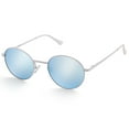thumbnail image 1 of LotFancy Round Mirrored Sunglasses for Kids, Hippie Steampunk Eyewear with Case for Age 3-12, 1 of 7