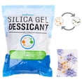 thumbnail image 1 of LotFancy Silica Gel Packets, 2 Gram 160 Packs, Indicating Food Safe Desiccant Packs, 1 of 7