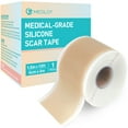 thumbnail image 1 of MEDLOT Silicone Scar Sheets, 1.5" x 156" Roll, Reusable Silicone Scar Strips for Scar Treatment, 1 of 8