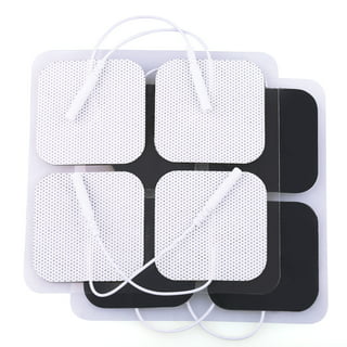 AUVON Dual Channel TENS EMS Machine for Pain Relief, 24 Modes TENS Unit  Muscle Stimulator with 12pcs 2x2 TENS Electrode Pads