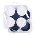 thumbnail image 1 of LotFancy TENS Unit Electrode Pads, 40Pcs 1.25" Round Reusable Electrodes Pads for EMS Muscle Stimulator, 1 of 7