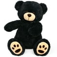 thumbnail image 1 of LotFancy Teddy Bear Stuffed Animal, 20” Plush Toy Gift for Girls Girlfriend Wife, Black, 1 of 9