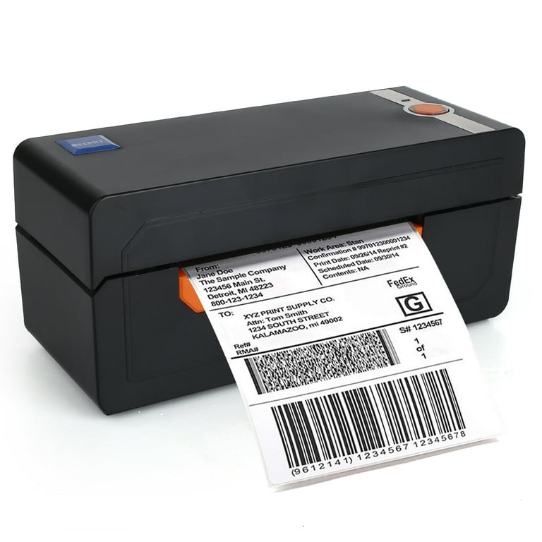 LotFancy Thermal Label Printer, 4x6 Shipping Label Printer with Holder,  High Speed 