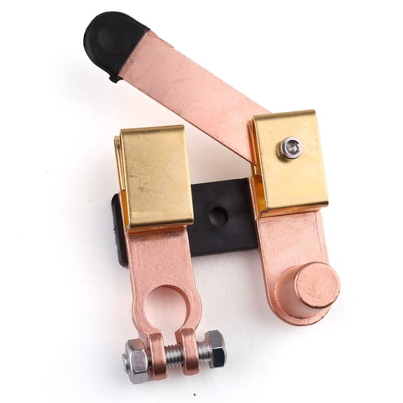 LotFancy Top Post Battery Disconnect Switch, 12V 24V Cutoff Knife Switch for Negative Post
