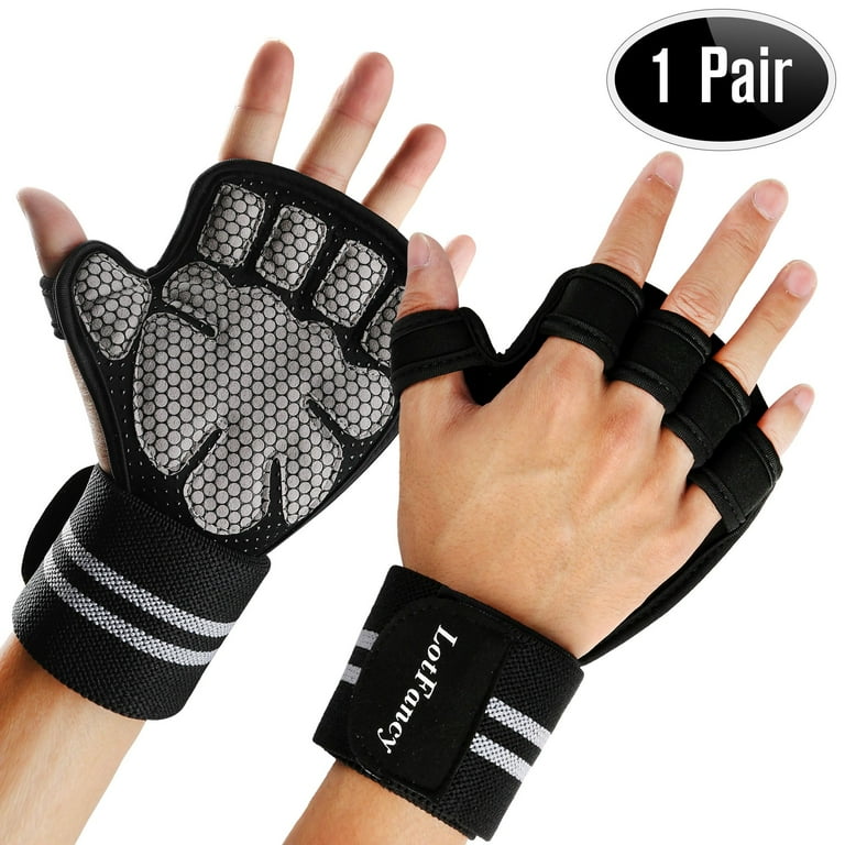 LotFancy Workout Gloves for Women Men, Pair Ventilated Weight