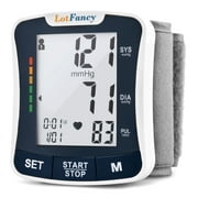 LotFancy Wrist Blood Pressure Monitor, Automatic Digital BP Cuff Monitor for Home Travel Use with Portable Case, Including CD Display Automatic Memory