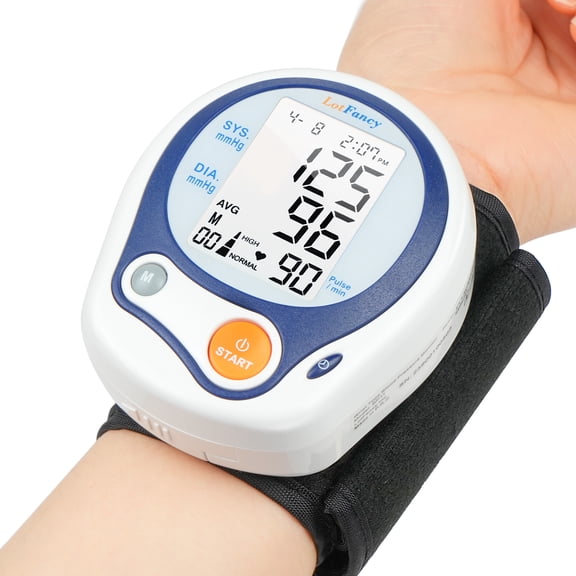 LotFancy Kids Wrist Blood Pressure Monitor for Home Use, BP Cuff 5"-8" for Small Adult, Digital Automatic Blood Pressure Cuff