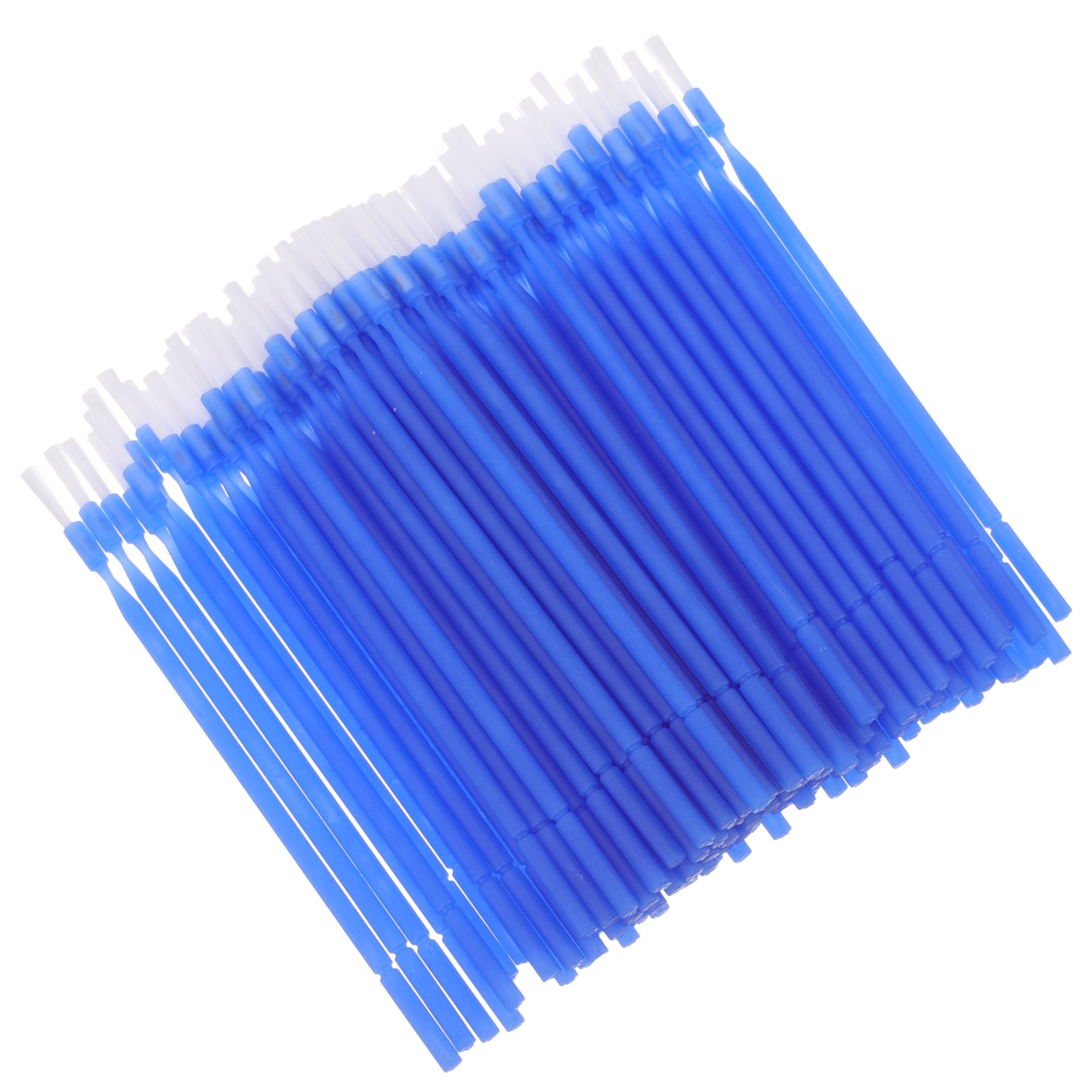 Lotatory 100 pcs Disposable Dental Applicator Brush Teeth Fluoride Applicator Dental Fluoride Applicator