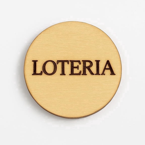 Wood Tokens for Game Night Board Games Qty of 200