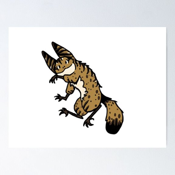 Loth Cat Sci-Fi Space Creature Alien Pet Wall Decor, Stretched Canvas