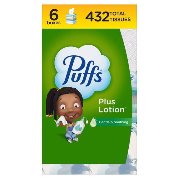 Lotion Facial Tissue