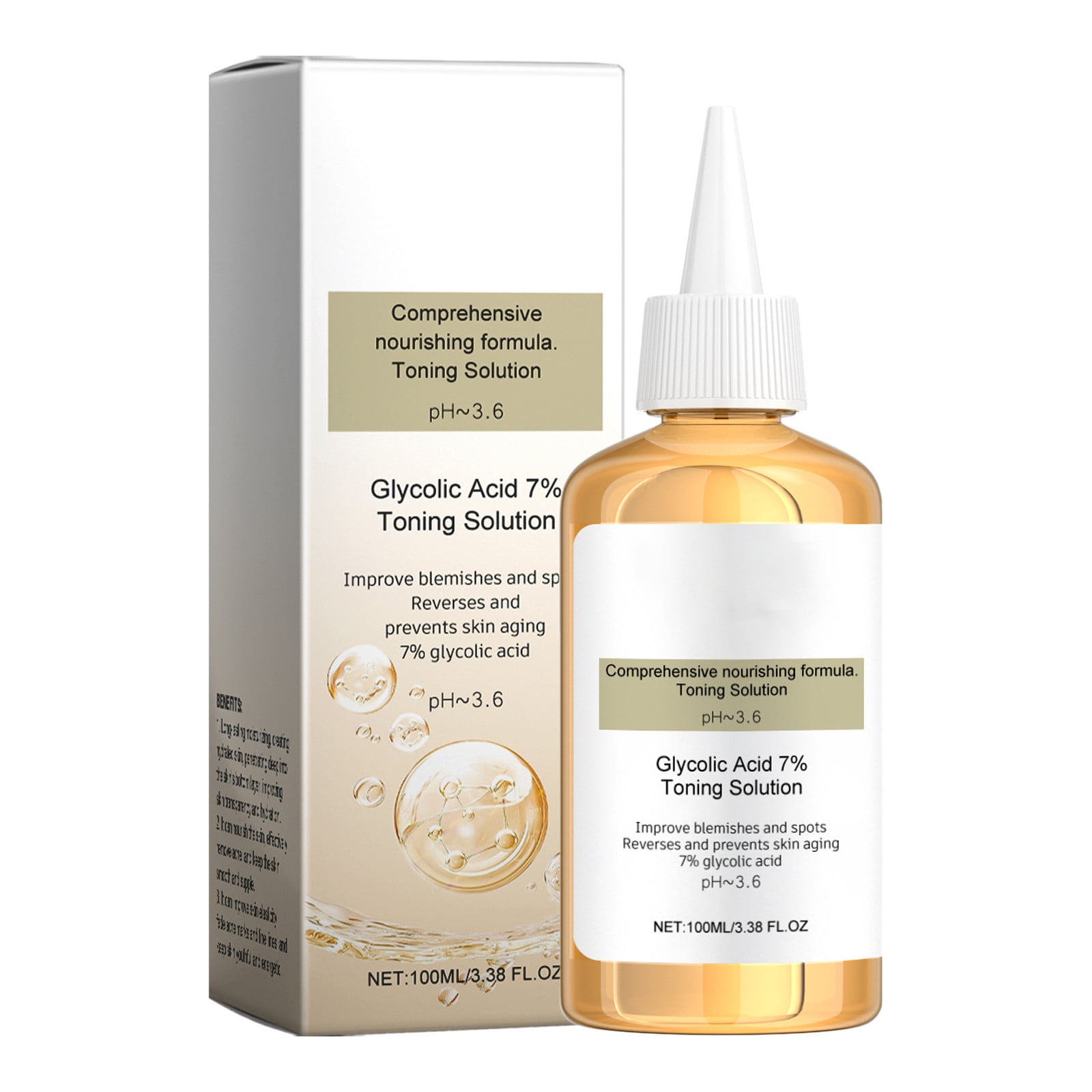 Lotion For Dry Skin & Eczema Glycolic 7 Exfoliating Toner 100ml Glycolic Toning Solution For