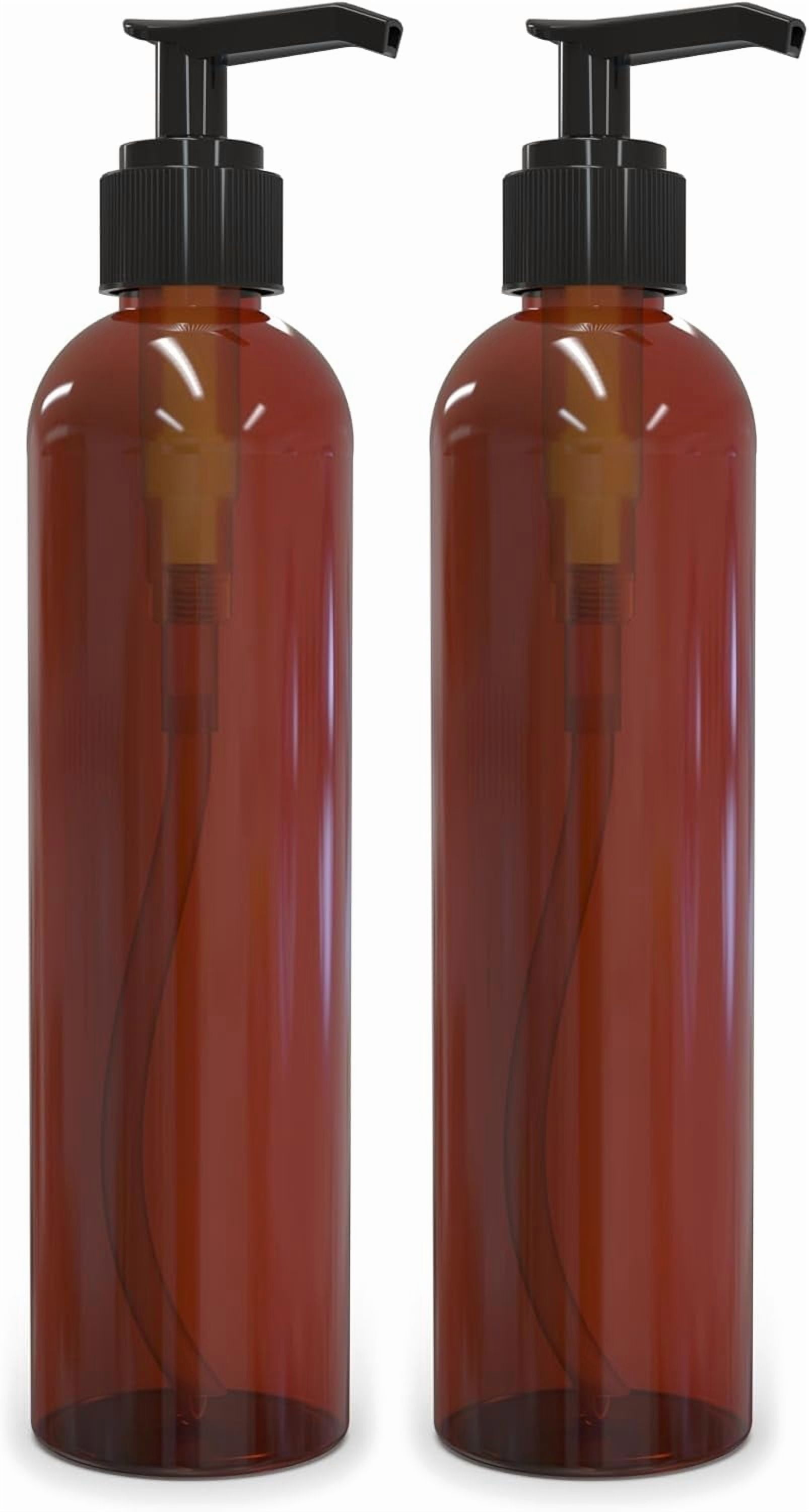 Lotion Pump Bottles, Empty 8 OZ, BPA-Free Refillable Plastic Containers ...