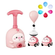 Lotpreco Balloon Launcher & Powered Car Racers Party Supplies Preschool Educational Science Toys with Manual Balloon Pump for Kids Boys Girls 3+ and Classroom