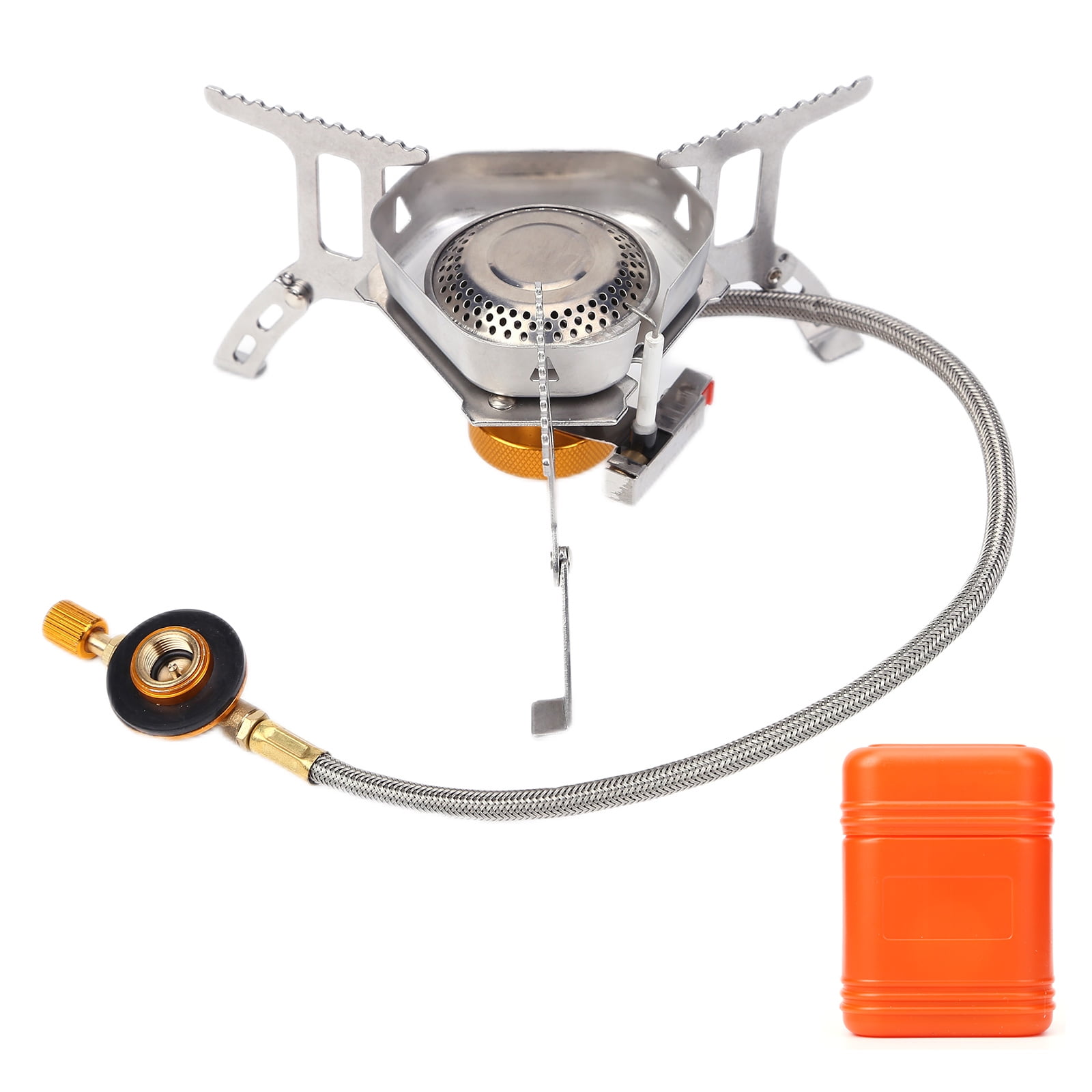 Lotpreco Portable Camping Stoves Backpacking Stove with Piezo Ignition