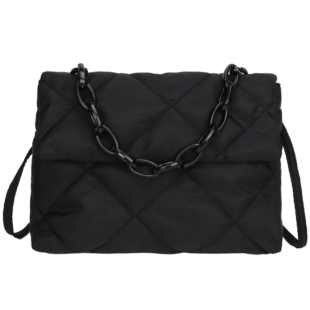 Chain puffed bag sale