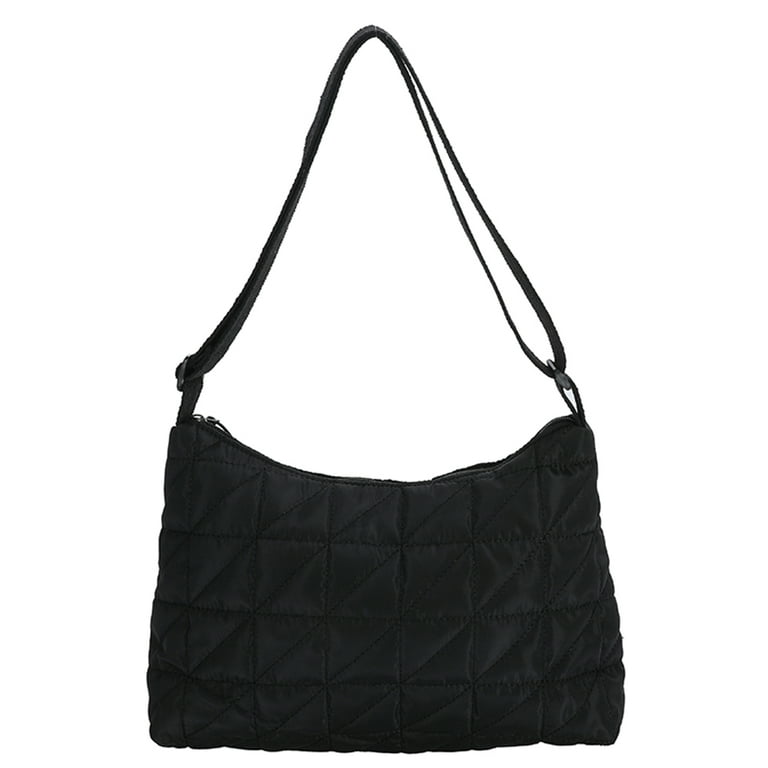 Bubble Hobo Bags for Women Quilted Tote Bag for Women Puffer Bag Quilted  Bag Lightweight Puffy Tote Bag Quilted Padding Shoulder Bag - black 