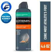Lotrimin AF Athlete's Foot Deodorant Powder Spray, 4.6 Ounce Spray Can