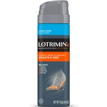 Lotrimin AF Athlete's Foot Liquid Spray, 4.6 Ounce Spray Can