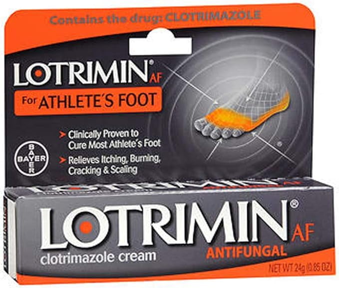 Lotrimin AF Cream for Athlete's Foot, Clotrimazole 1 Antifungal