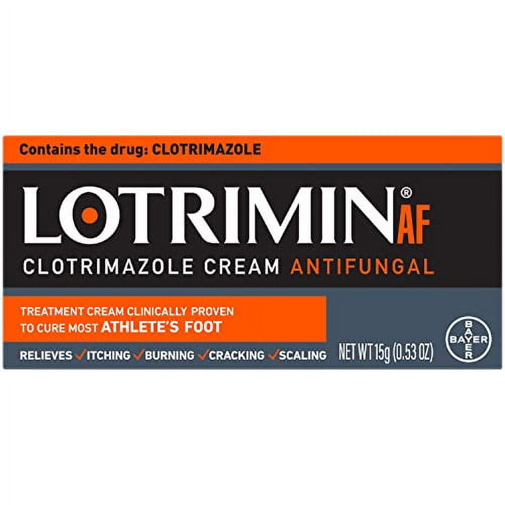 Lotrimin AF Cream for Athlete's Foot, Clotrimazole 1 Antifungal