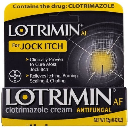 Lotrimin AF Jock Itch Antifungal Cream 0.42 oz (Pack of 4)
