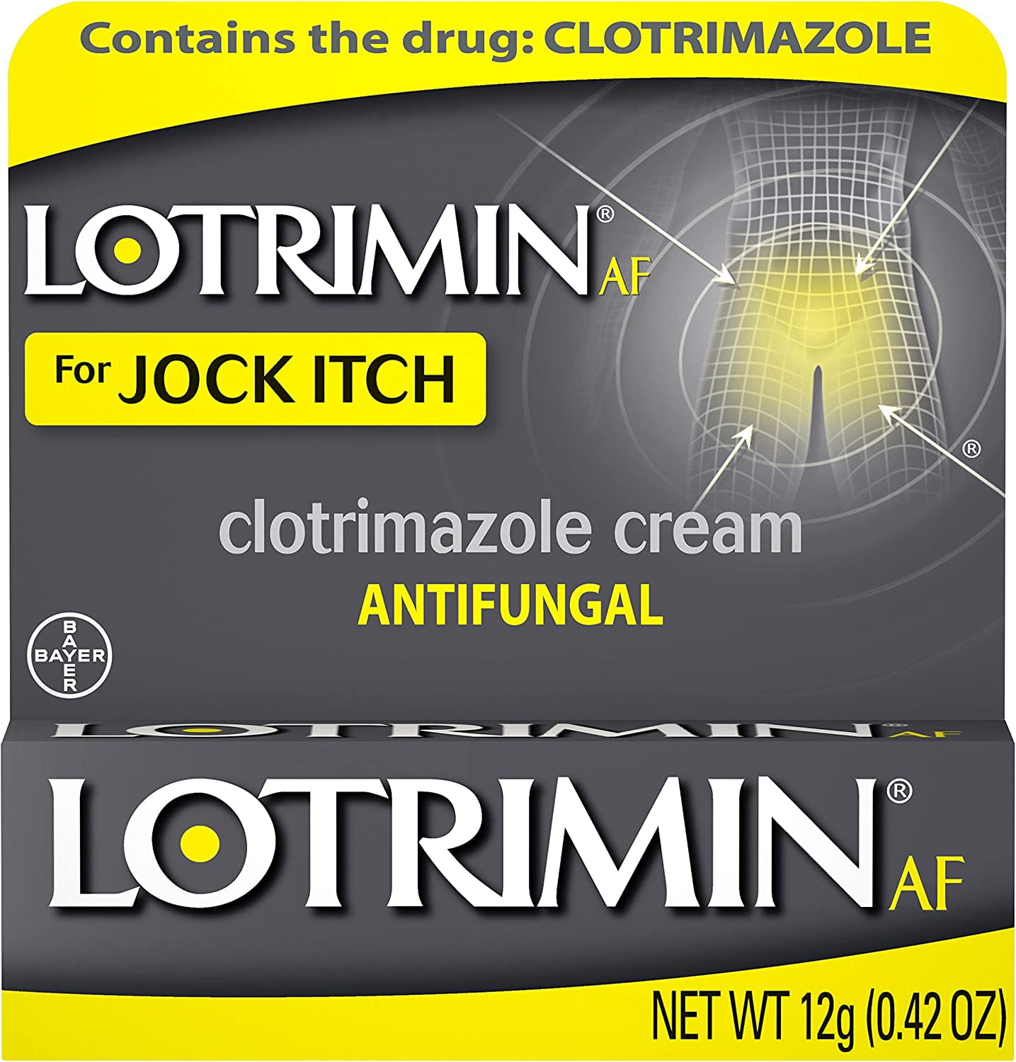 Lotrimin AF Jock Itch Antifungal Cream 0.42 oz