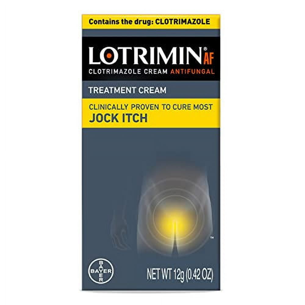 Lotrimin AF Jock Itch Antifungal, Jock Itch, and Athlete's Foot Cream