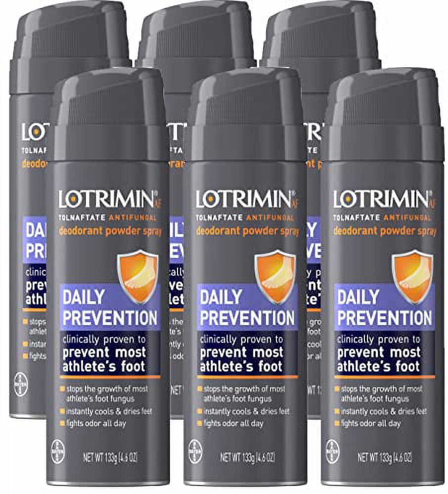 Lotrimin Antifungal Athlete's Foot Daily Prevention Deodorant Powder