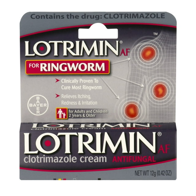 Lotrimin Ringworm Treatment Antifungal Cream, 12 g