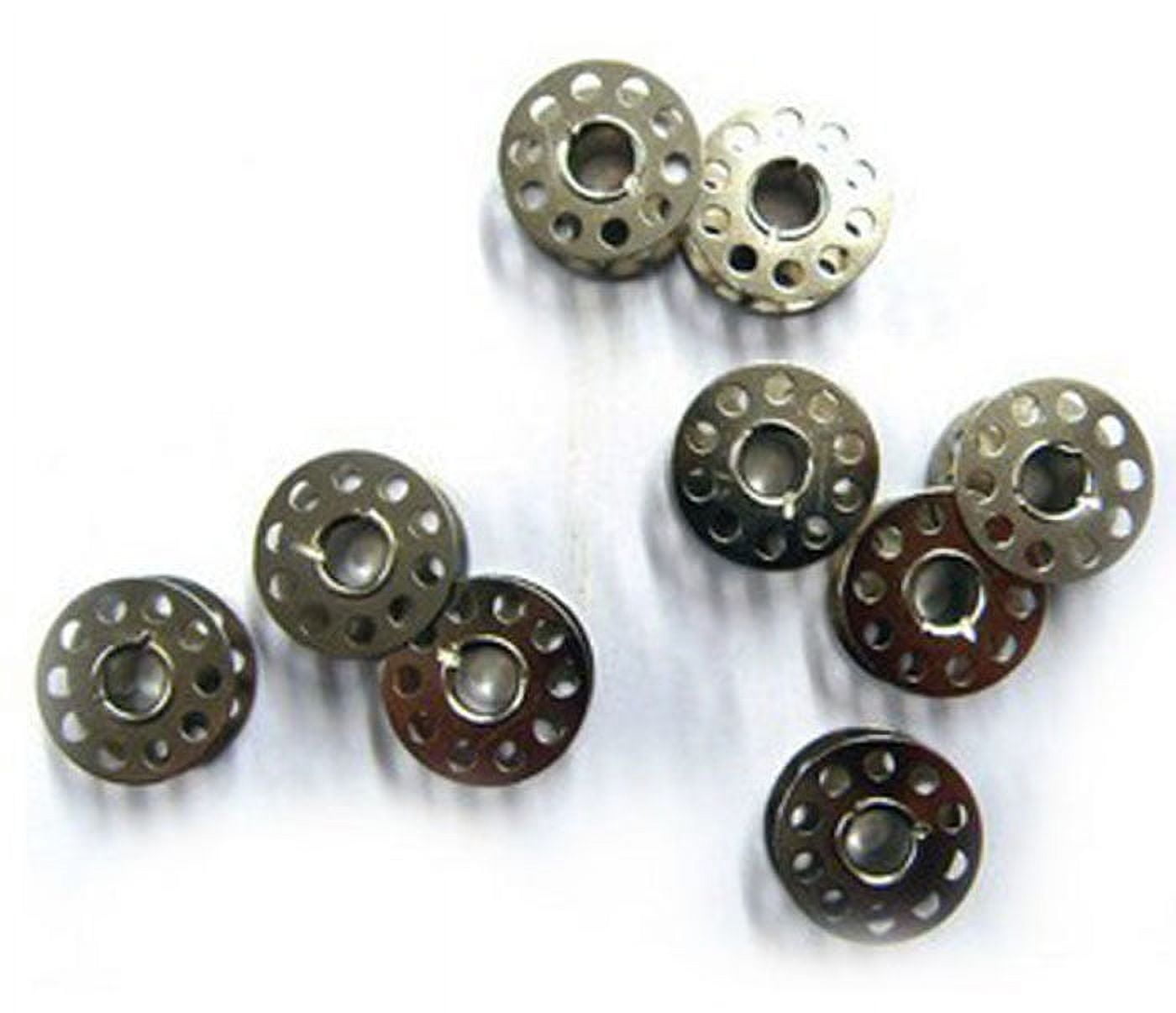 Lots 20 Metal Bobbins For Domestic Sewing Machine Circular Knitting