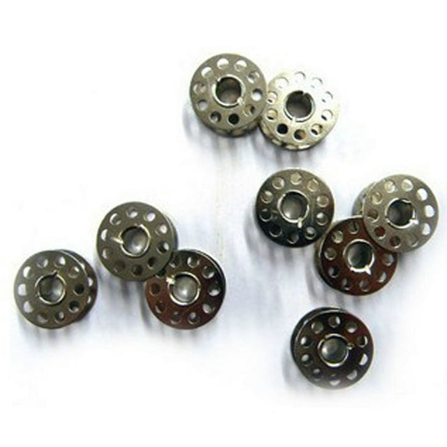 Lots 20 Metal Bobbins For Brother Janome Singer Domestic Sewing Machine