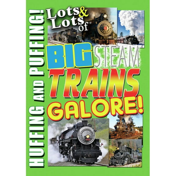 Lots And Lots Of Big Steam Trains Galore (DVD), Marshall Publishing, Kids & Family