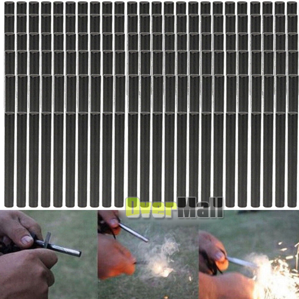 Lots Ferrocerium Ferro Flint Fire Starter Survival Camping Rod kits