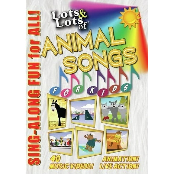 Lots & Lots Animal Songs For Kids: Sing Along Fun For All (DVD), Marshall Publishing, Kids & Family