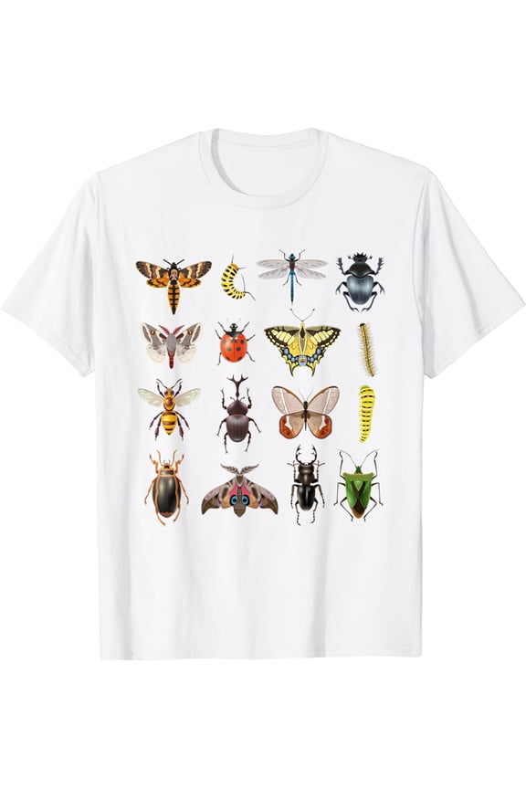 Lots Of Bugs Funny Insect Lover Entomologist Cute Gift T-Shirt