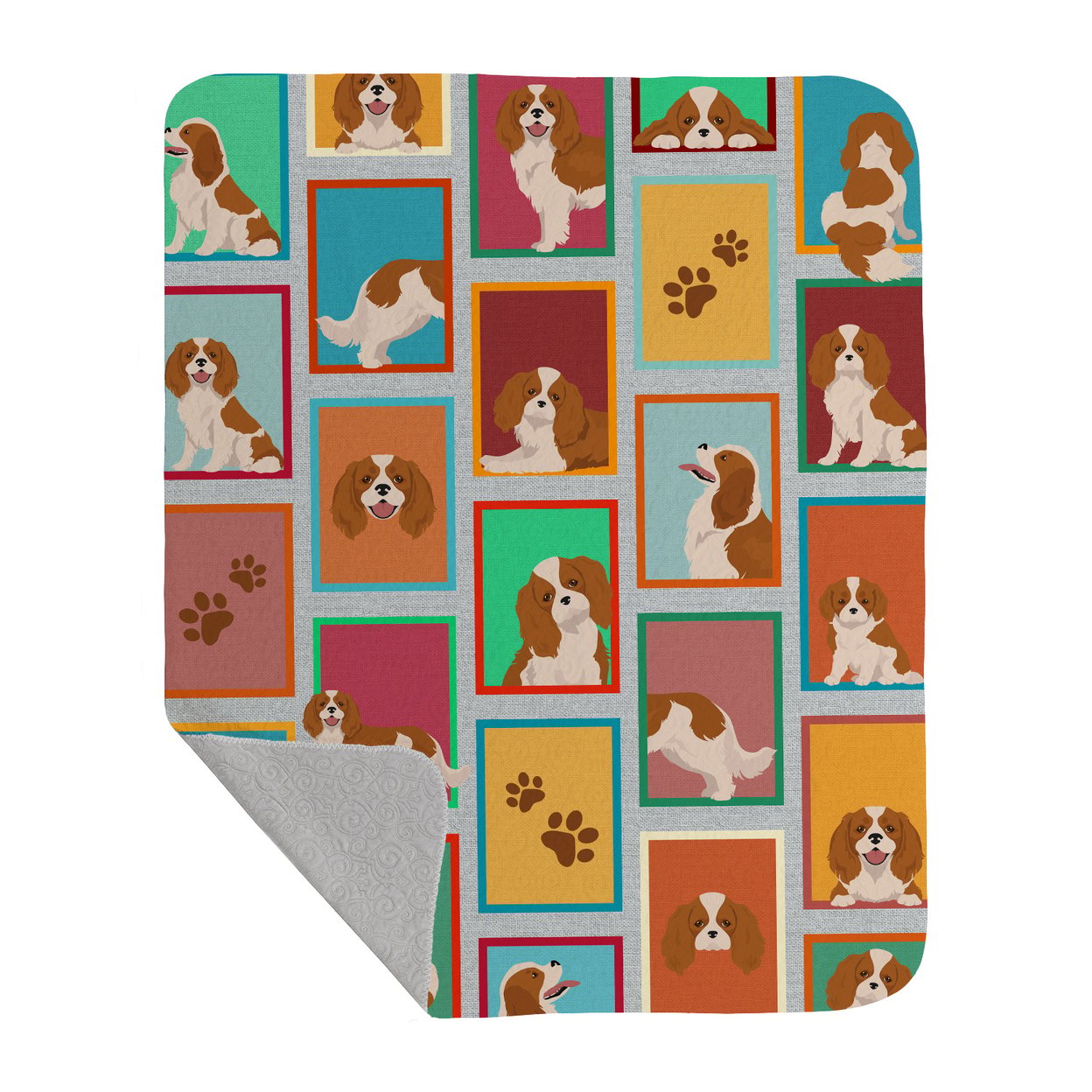 Spaniel Adventure Quilted Blanket NCU0PT1718