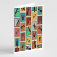 thumbnail image 1 of Lots of German Shepherd Greeting Cards and Envelopes Pack of 8 7 in x 5 in, 1 of 3