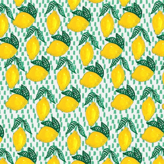 Lots of Lemons Pattern Premium Roll Gift Wrap Wrapping Paper