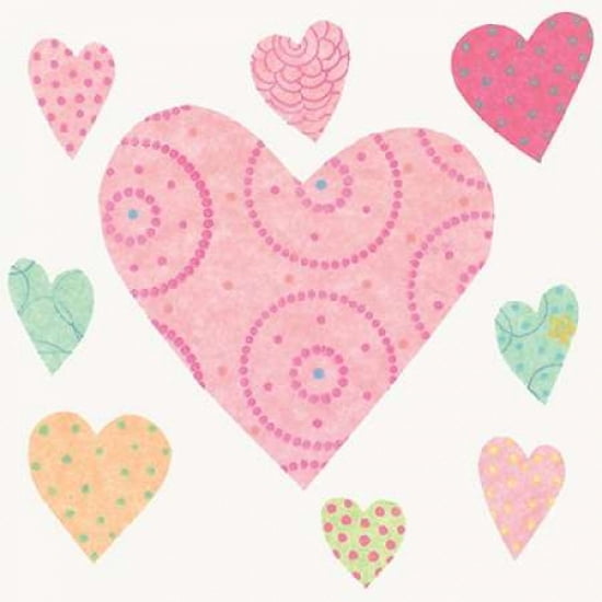 Lots of Love Canvas Art - Rachel Taylor (24 x 24)