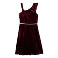 thumbnail image 1 of Lots of Love by Speechless Girls One Shoulder Flounce Dress, Sizes XS-XL, 1 of 3