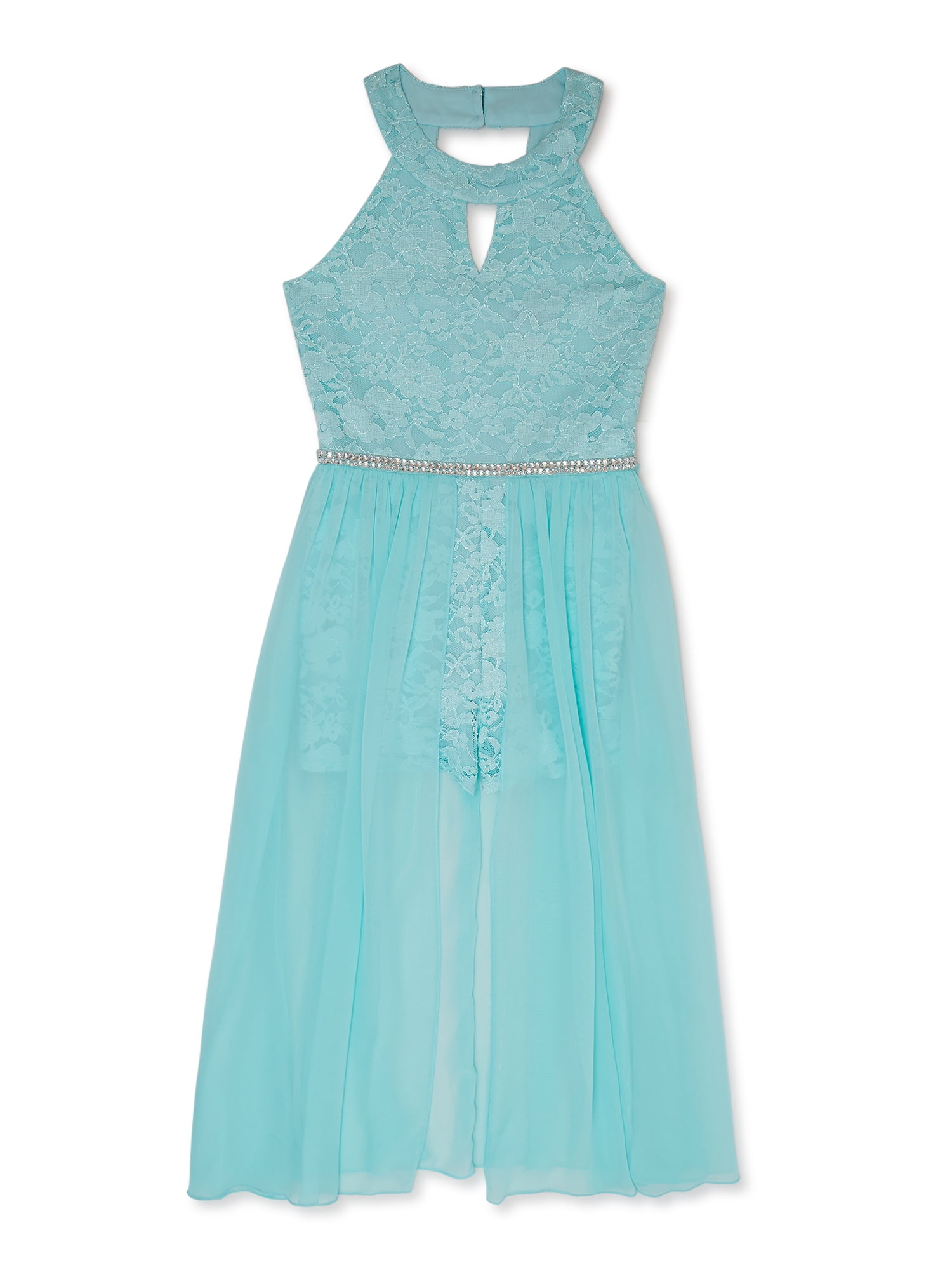 Special Occasion Walk-Thru Romper Dress, Sizes XS-XL
