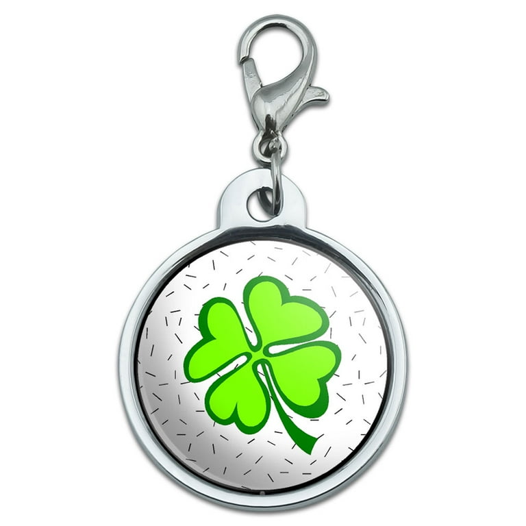 Shamrock dog tag sale