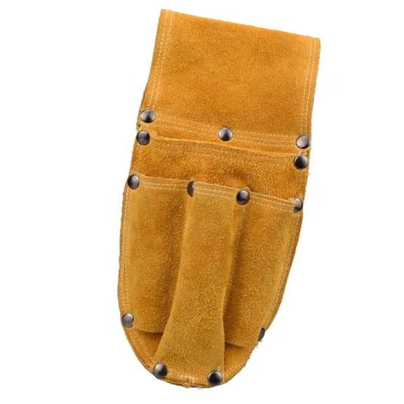 Lots of Pockets Tool Bag Utility Waist Hanging Electrician , Light Brown, 26x11.5cm