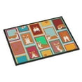 thumbnail image 1 of Lots of Red and White Pembroke Corgi Indoor or Outdoor Mat 24x36 36 in x 24 in, 1 of 79