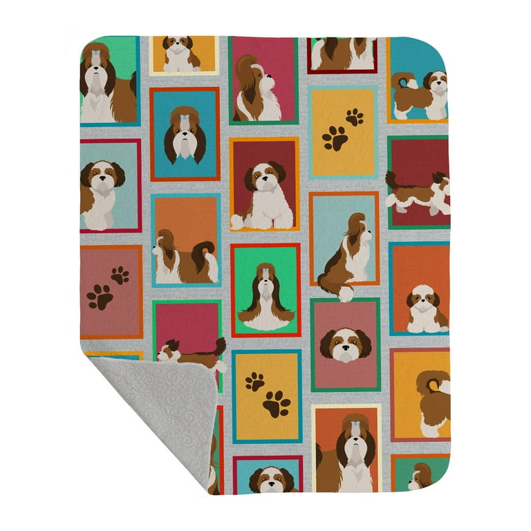Shih tzu blanket new arrivals